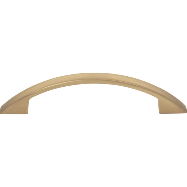 96 Mm Center-to-Center Satin Bronze Arched Somerset Cabinet Pull